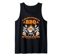 Je Veux Bien M'Occuper du BBQ Homme Humour Barbecue Débardeur