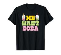Je Veux Boba Funny Boba Tea Obsessed T-Shirt