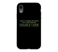 Je Veux Changer Le Monde ne Trouve Pas de Code Source développeur Coque pour iPhone XR