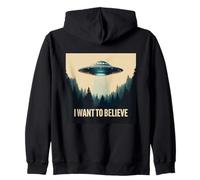 Je Veux Croire à la Rencontre de rêve d'un UFO Classique avec l'UAP Sweat à Capuche