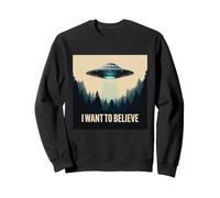 Je Veux Croire à la Rencontre de rêve d'un UFO Classique avec l'UAP Sweatshirt