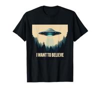 Je Veux Croire à la Rencontre de rêve d'un UFO Classique avec l'UAP T-Shirt