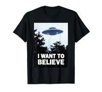 Je Veux Croire à la Rencontre d'un rêve Extraterrestre avec Un ovni Classique T-Shirt