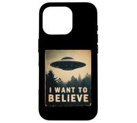 Je veux croire à Vintage UFO Classic Dream Encounter Coque pour iPhone 16 Pro