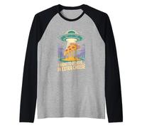 Je veux croire en la pizza UFO au fromage extra Manche Raglan