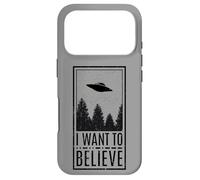 Je Veux Croire Que Le Complot Extraterrestre du croyant OVNI Coque pour iPhone 17 Pro