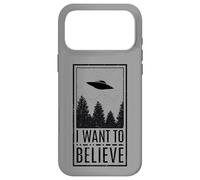 Je Veux Croire Que Le Complot Extraterrestre du croyant OVNI Coque pour iPhone 17 Pro Max