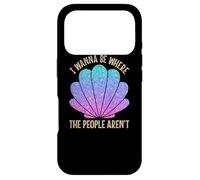 Je Veux être là où Les Gens ne sont Pas | Seashell Summer Ocean Beach Coque pour iPhone 17 Pro