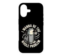 Je Veux être Le problème de Trash Frog Coque pour iPhone 17