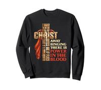 Je Veux être si Pleine de Christ, prière chrétienne, Faithcross Sweatshirt