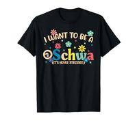 Je veux être un Schwa, la science de la lecture n'a jamais été soulignée T-Shirt