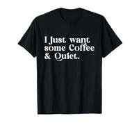 Je Veux Juste du Café Et du Silence T-Shirt