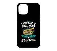 Je Veux Juste Jouer au Tuba et ignorer Tous Mes problèmes Coque pour iPhone 12/12 Pro