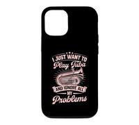 Je Veux Juste Jouer au Tuba et ignorer Tous Mes problèmes Coque pour iPhone 12/12 Pro
