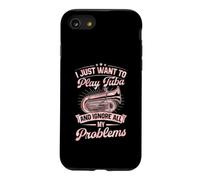Je Veux Juste Jouer au Tuba et ignorer Tous Mes problèmes Coque pour iPhone SE (2020) / 7/8