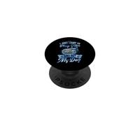 Je Veux Juste Jouer du Tuba et caresser Mon Chien PopSockets PopGrip Adhésif