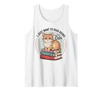 Je veux juste lire des livres et caresser des chats Débardeur