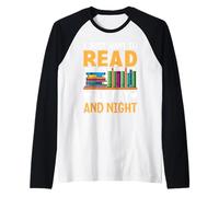 Je veux juste lire toute la journée et la nuit Manche Raglan