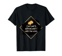 Je Veux Juste Peindre au Diamant et Regarder True Crime T-Shirt Graphique avec Valeur