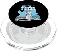 Je Veux Juste Que tu lises des Livres Kitty Cat Meow Cat Pet Animal PopSockets PopGrip pour MagSafe