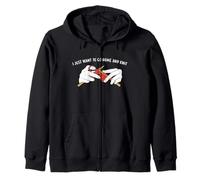 Je Veux Juste rentrer chez Moi et Tricoter Sweat à Capuche