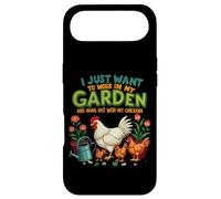 Je Veux Juste Travailler dans Mon Jardin et Sortir avec Mes Poules Coque pour iPhone Air