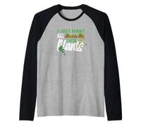 Je Veux Juste Un Jardinage Amusant avec Toutes Ces Plantes Manche Raglan
