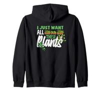 Je Veux Juste Un Jardinage Amusant avec Toutes Ces Plantes Sweat à Capuche