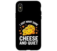 Je Veux Juste Un Peu de Fromage et de Calme Coque pour iPhone X/XS