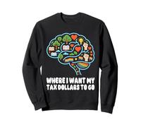 Je Veux Que Mes Impôts Soutiennent Les Parcs Nationaux Sweatshirt