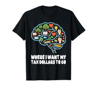 Je Veux Que Mes Impôts Soutiennent Les Parcs Nationaux T-Shirt