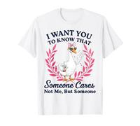 Je veux que tu saches que quelqu'un ne se soucie pas de moi mais de quelqu'un BD T-Shirt