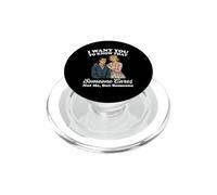 Je Veux Que tu saches Que Quelqu'un ne se Soucie Pas de Moi mais de Quelqu'un PopSockets PopGrip pour MagSafe