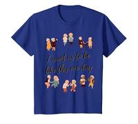 Je Veux qu'on vieillisse Ensemble T-Shirt, Enfant, Bleu Royal, 12 Ans