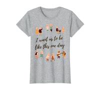 Je Veux qu'on vieillisse Ensemble T-Shirt, Femme, Gris Chiné, L