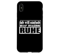 Je Veux Simplement ma Calme. Coque pour iPhone XS Max