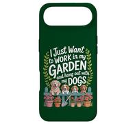 Je Veux Travailler dans Mon Jardin et Passer du Temps avec Mes Chiens Coque pour iPhone Air