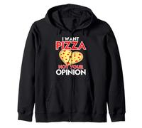 Je Veux Une Pizza Pas Ton Avis Humour Sarcastique Sweat à Capuche