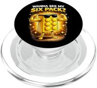 Je Veux Voir Mon Pack de Six Briques, Master Builder Funny PopSockets PopGrip pour MagSafe