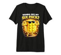 Je Veux Voir Mon Pack de Six Briques, Master Builder Funny T-Shirt Haut de Gamme