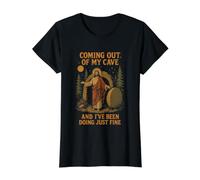 Je Viens de ma Grotte et ça va Bien pour Moi, Jésus T-Shirt Graphique avec Valeur