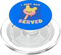 Je Viens de me Faire Servir Bunny Ice Pop Kawaii PopSockets PopGrip pour MagSafe
