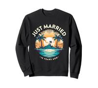 Je Viens de me marier il y a 15 Ans, fête d'anniversaire Amusante en Couple Sweatshirt
