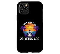 Je Viens de me marier il y a 20 Ans, Cela Correspond à Mon 20e Anniversaire de Mariage Coque pour iPhone 11 Pro