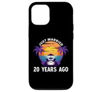 Je Viens de me marier il y a 20 Ans, Cela Correspond à Mon 20e Anniversaire de Mariage Coque pour iPhone 12/12 Pro