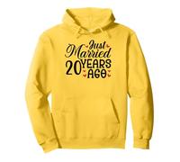 Je Viens de me marier il y a 20 Ans, Cela Correspond à Mon 20e Anniversaire de Mariage Sweat à Capuche