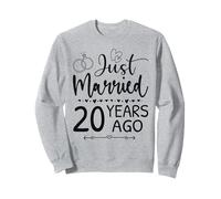 Je viens de me marier il y a 20 ans, cela correspond à mon 20e anniversaire de mariage Sweatshirt