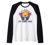 Je viens de me marier il y a 25 ans, pour le 25e anniversaire de mariage Manche Raglan