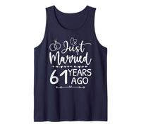 Je Viens de me marier il y a 61 Ans, ce Qui Correspond au 61e Anniversaire de Mariage Débardeur