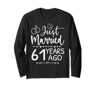 Je viens de me marier il y a 61 ans, ce qui correspond au 61e anniversaire de mariage Manche Longue